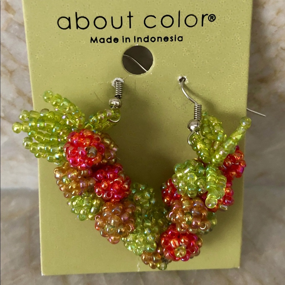Wine Themed Earrings